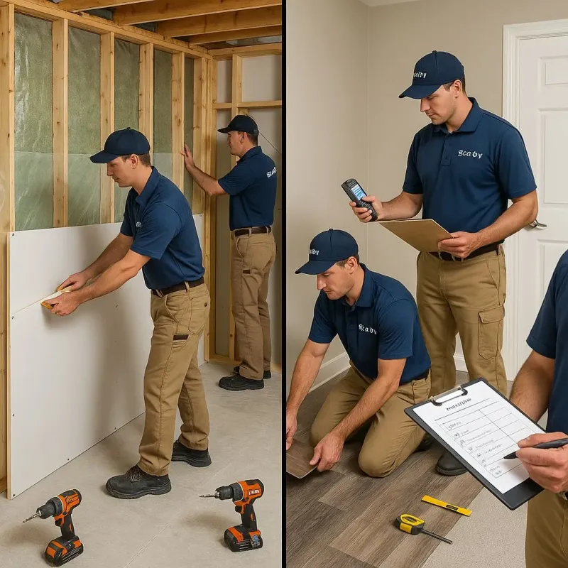Repairs and Reconstruction process in Hudsonville, MI