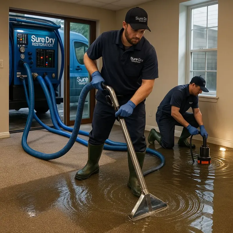 Water Extraction and Removal process in Hudsonville, MI